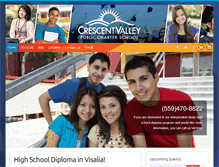 Tablet Screenshot of cvcharter.org